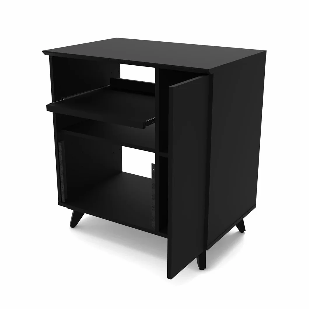 Glorious Modular Side Rack Black - Expansión para Racks de mesas de Estudio