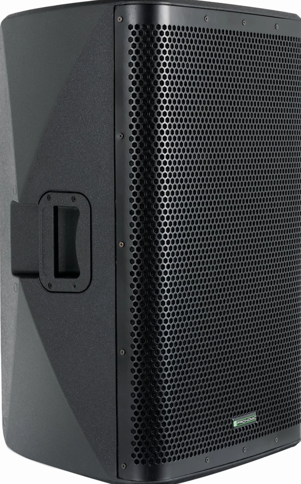 Pronomic C-215 MA - Altavoz Activo de 2 vías con 2 Canales - Potencia: 1000 vatios - Woofer de 15" + Tweeter de Titanio de 1,75" - Receptor Bluetooth - Carcasa con inclinación para el Monitor