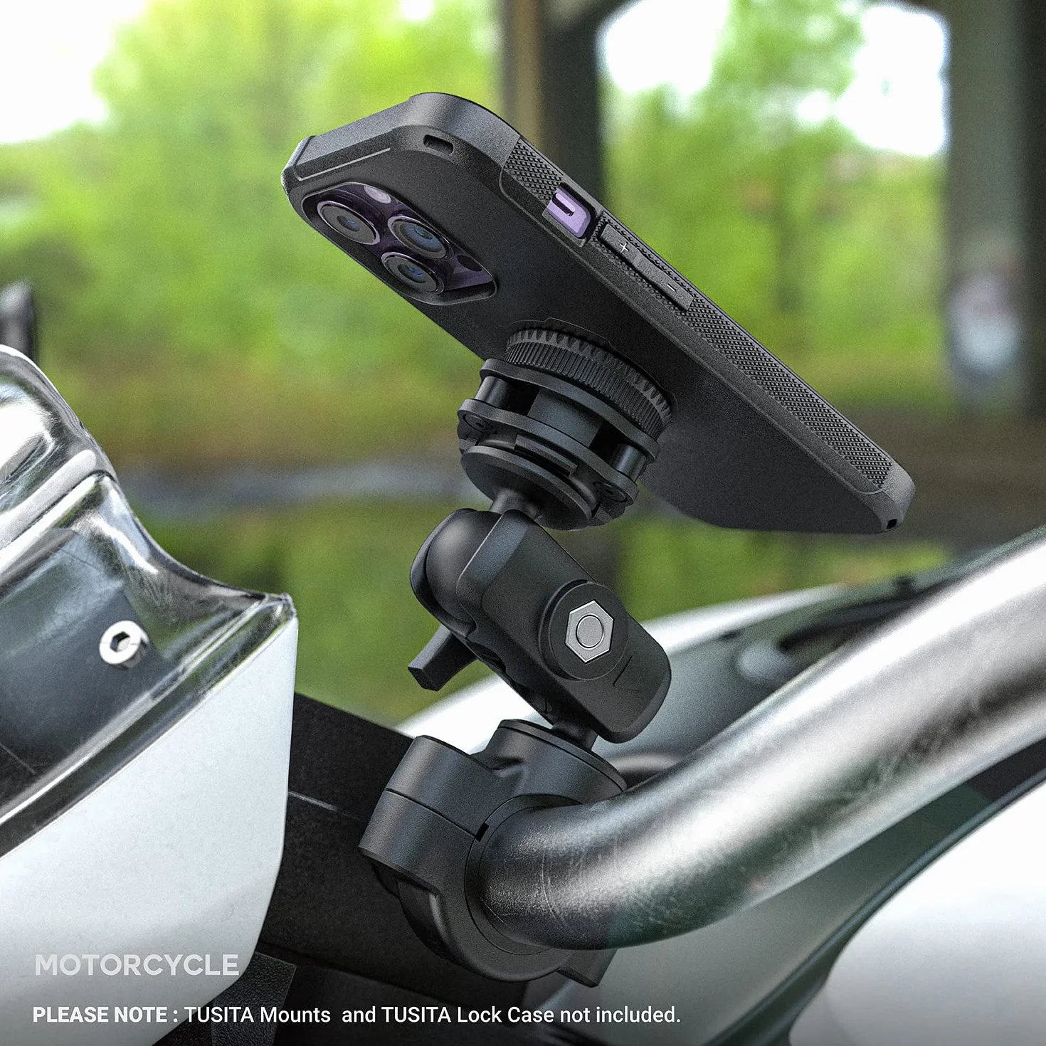 TUSITA Amortiguador de Vibración Soporte para Motocicleta