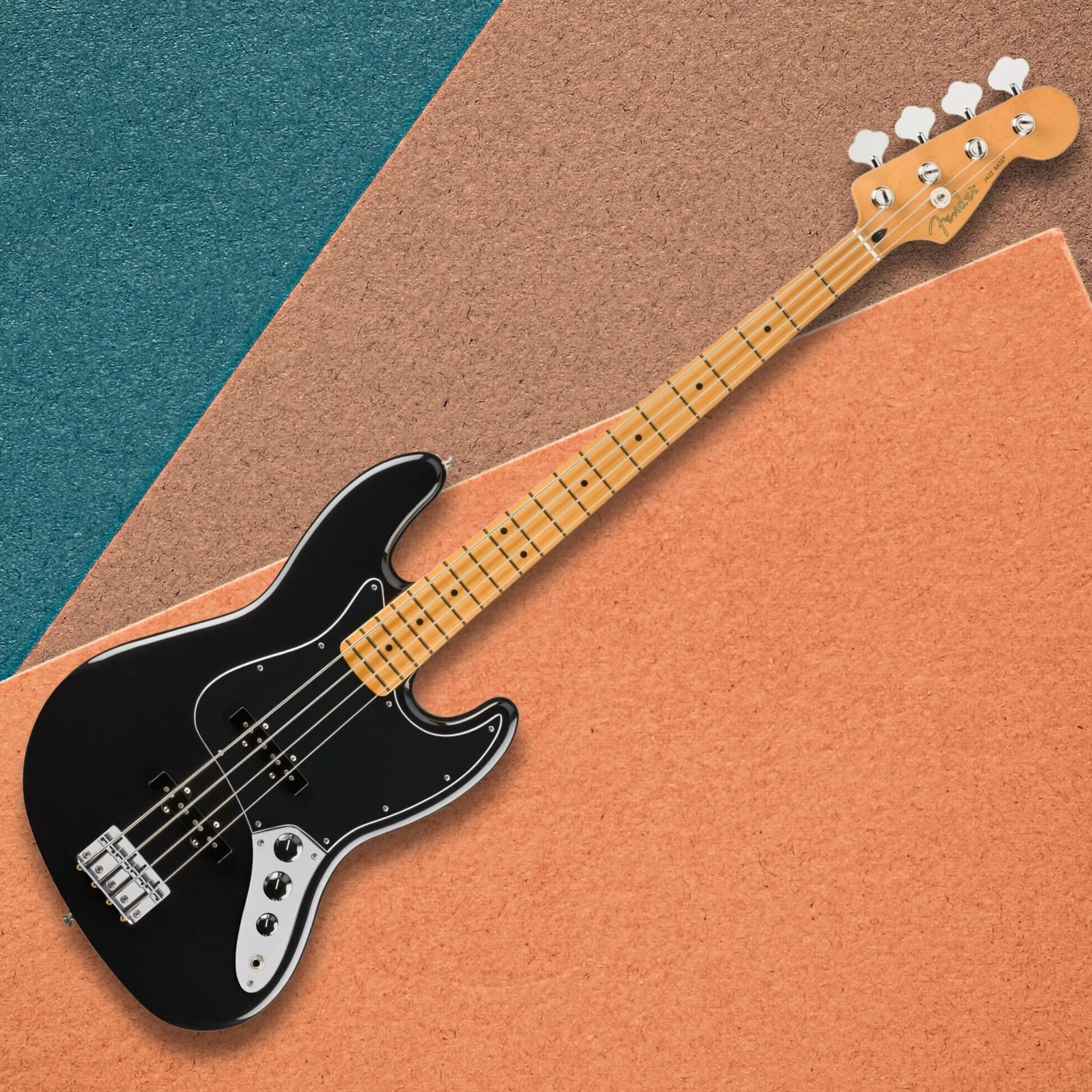 Fender Player II Jazz Bass - Negro con diapasón de arce