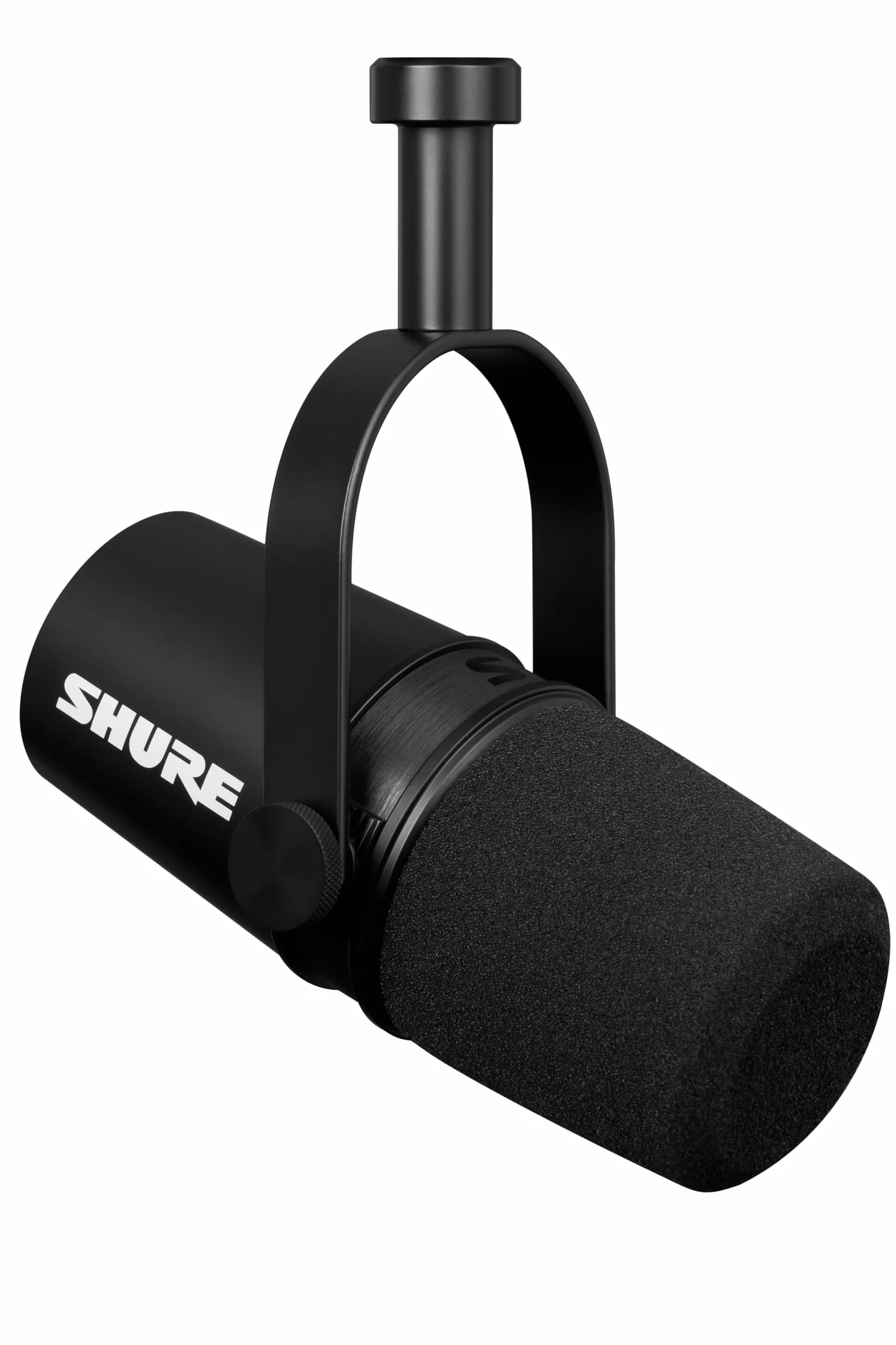 Shure MV7X XLR Podcast Microphone - Pro Dynamic Mic para podcasting y grabación Vocal, Todas Las construcciones de Metal y micrófono Compatible - Negro
