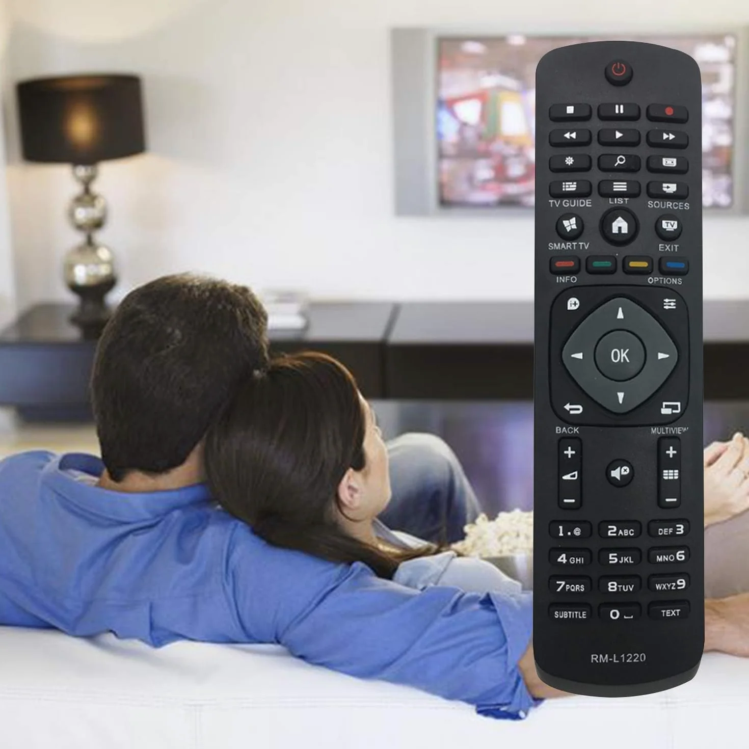 Philips Universal TV Remote Control Compatible with Smart TV