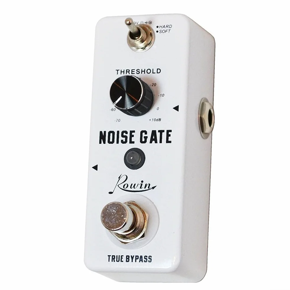 Redefina tu sonido con el pedal supresor de ruido Dynamic Rowin LEF319 para guitarra eléctrica