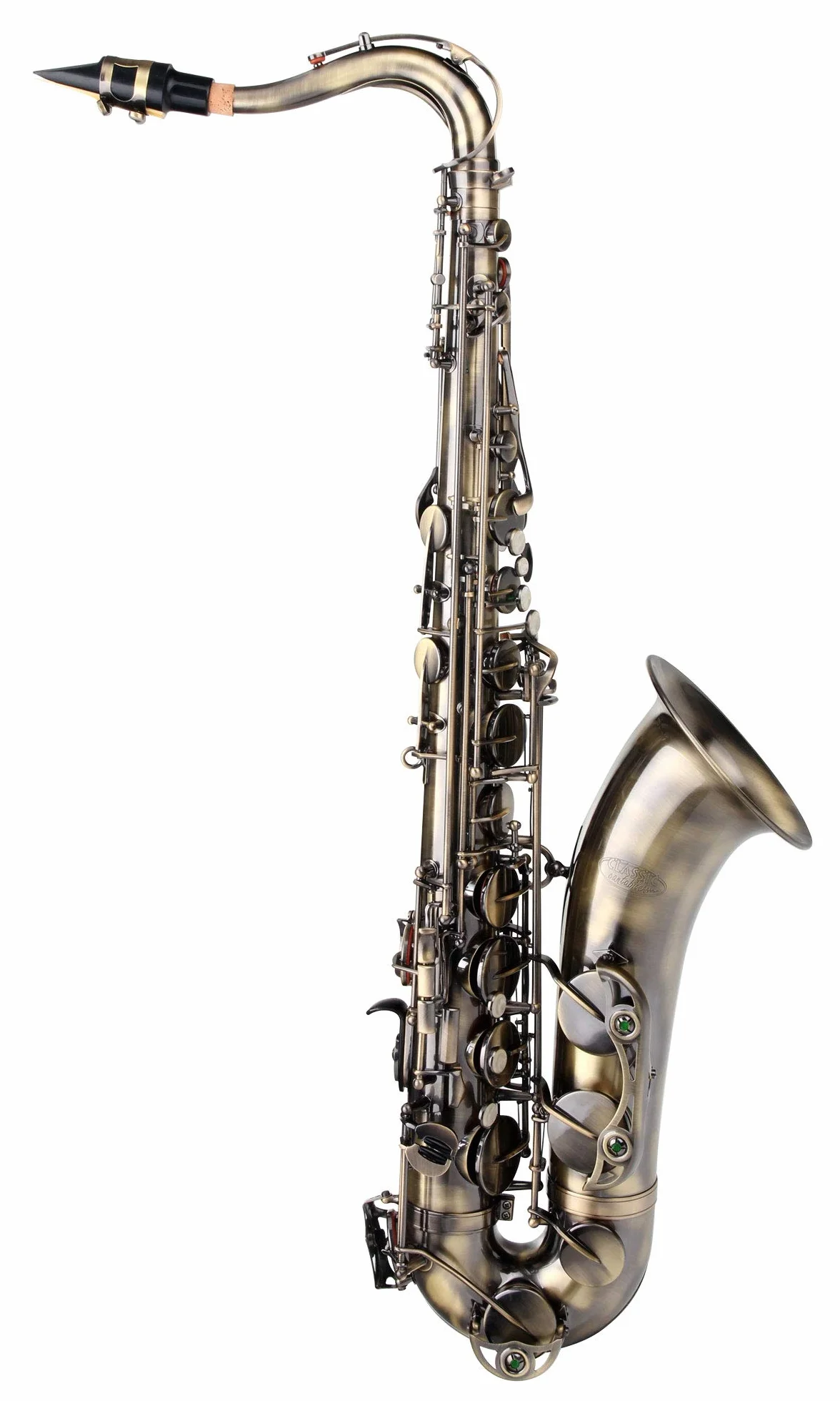 Classic Cantabile Winds TS-450 estilo antiguo amarillo saxofón tenor