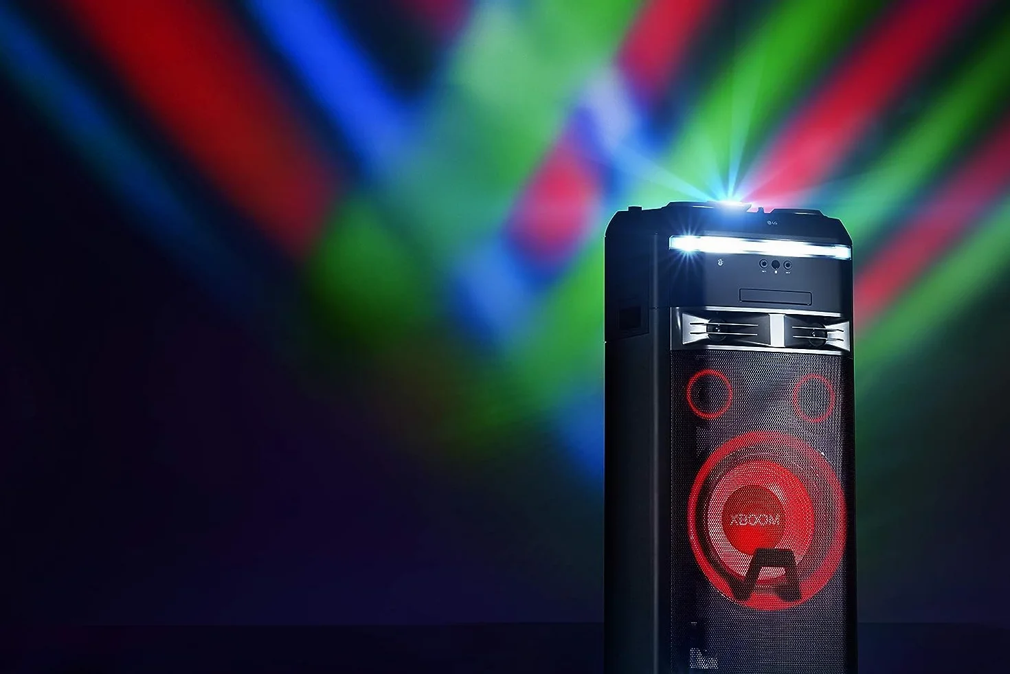 LG OL100.DEUSLLK Altavoz de pie Negro