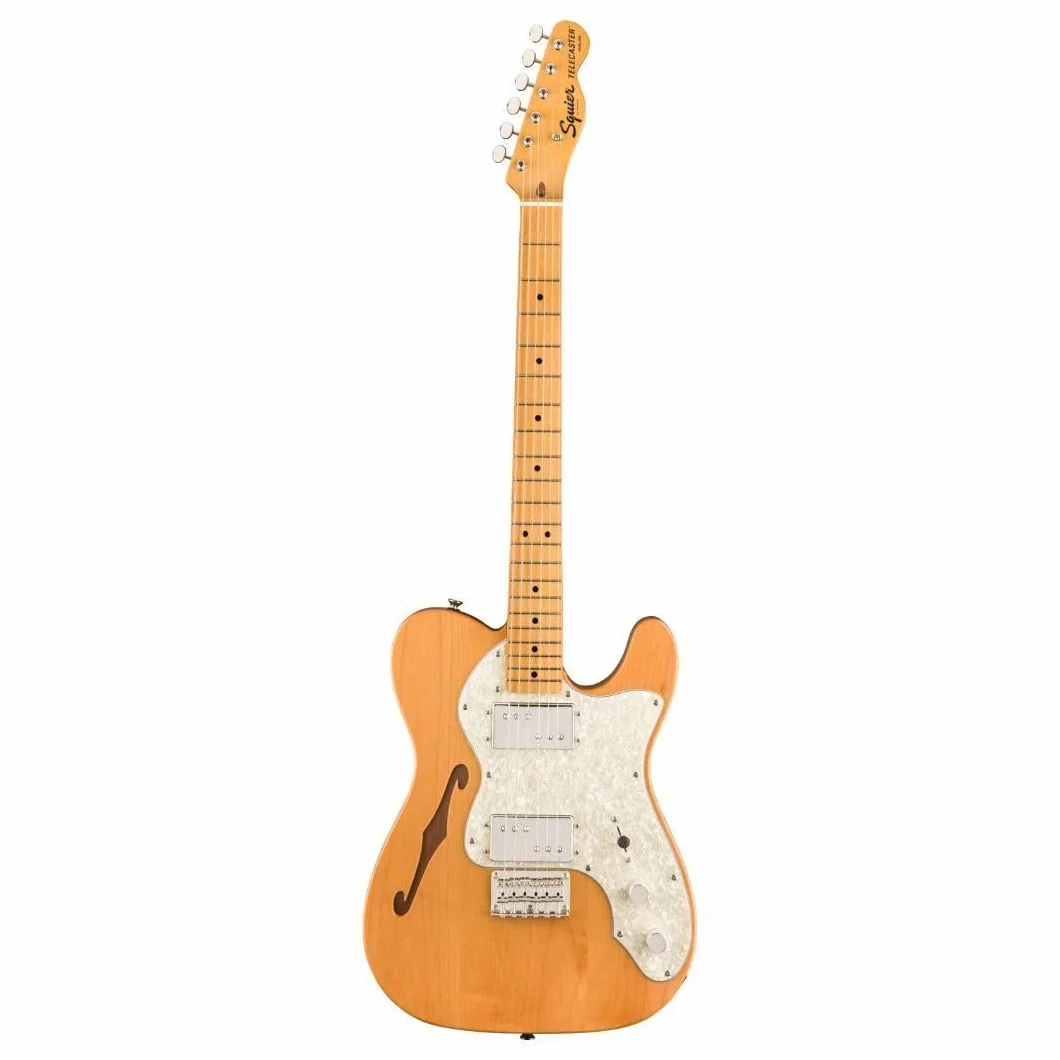 Squier by Fender Classic Vibe '70s Telecaster, Thinline, Natural