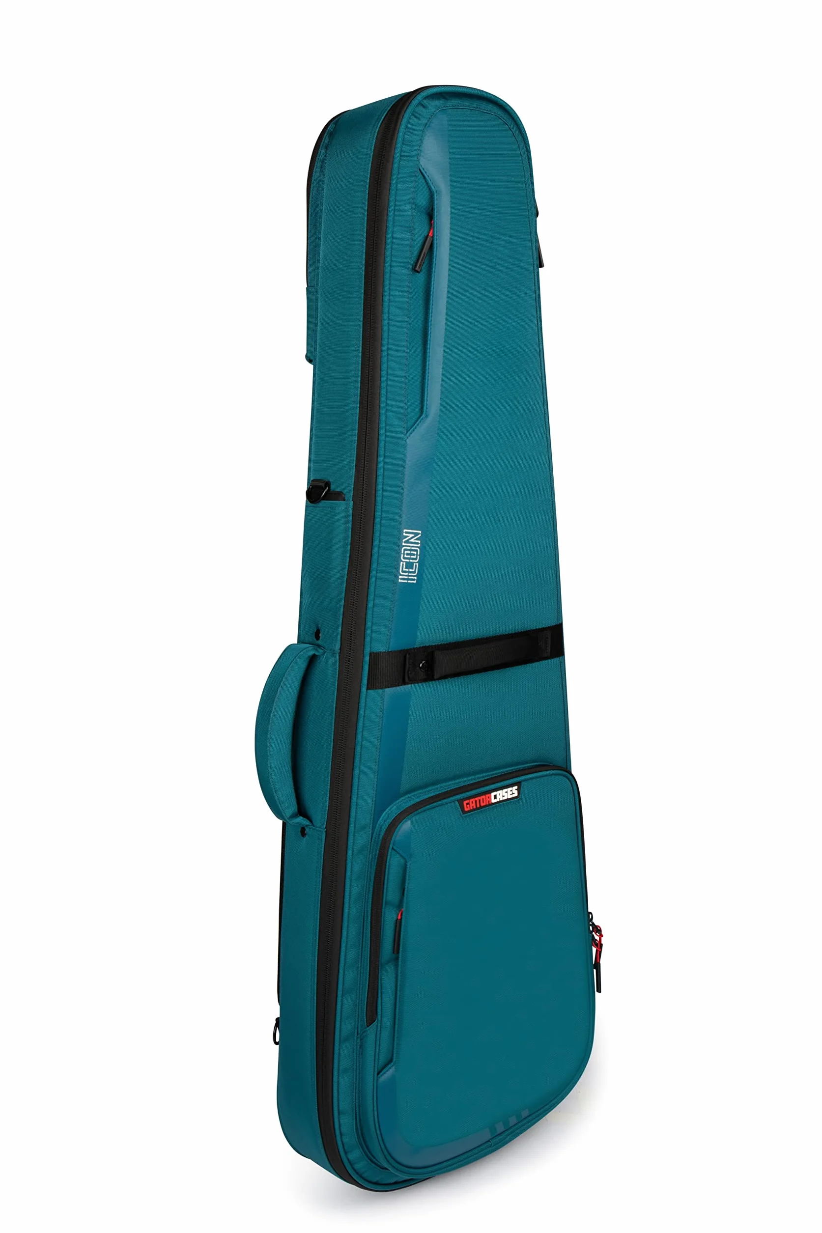 Gator Cases Icon Series Premium Gig Bag Resistente a la Intemperie para Guitarras eléctricas con Cremallera TSA; Azul(G-ICONELECTRIC-BLU)