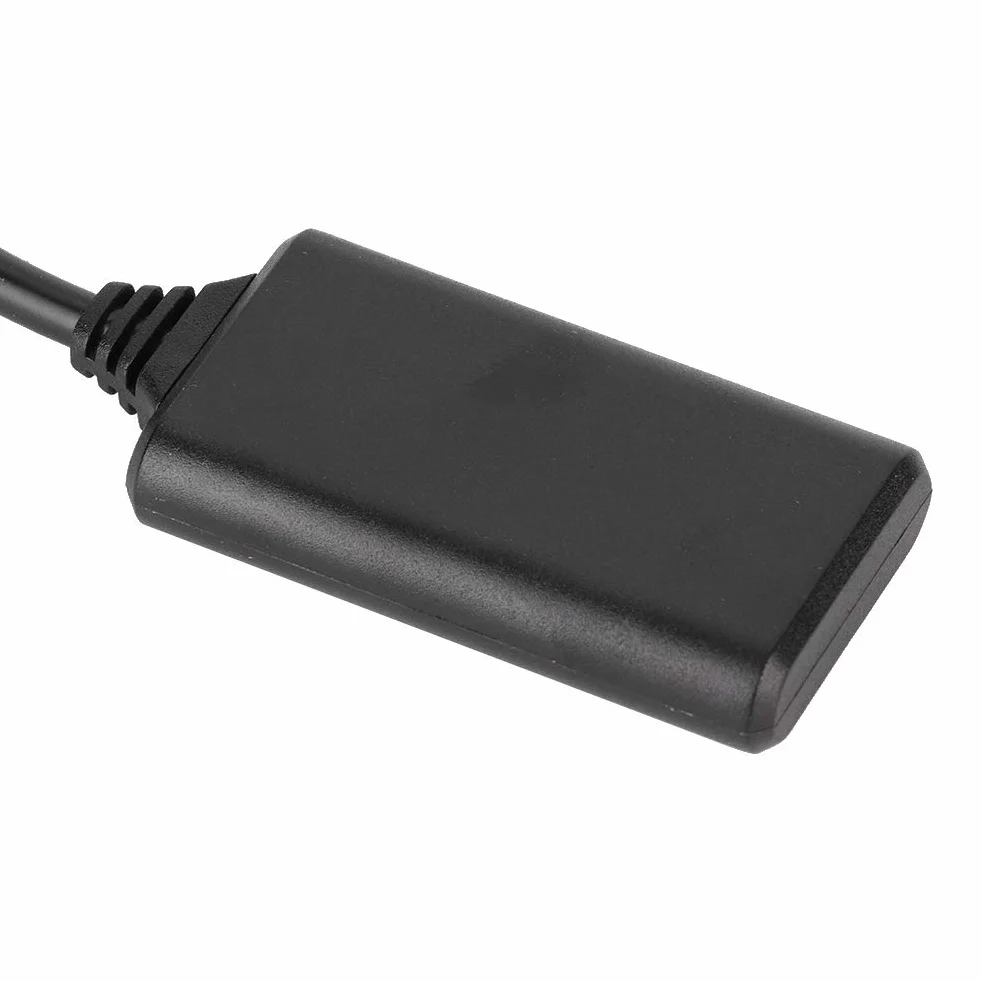 Aramox Cable de Audio, Bluetooth5.0 AUX Adaptador de Interfaz de m¨²Sica Cable de Audio Se Adapta a AMI MMI MDI, Negro