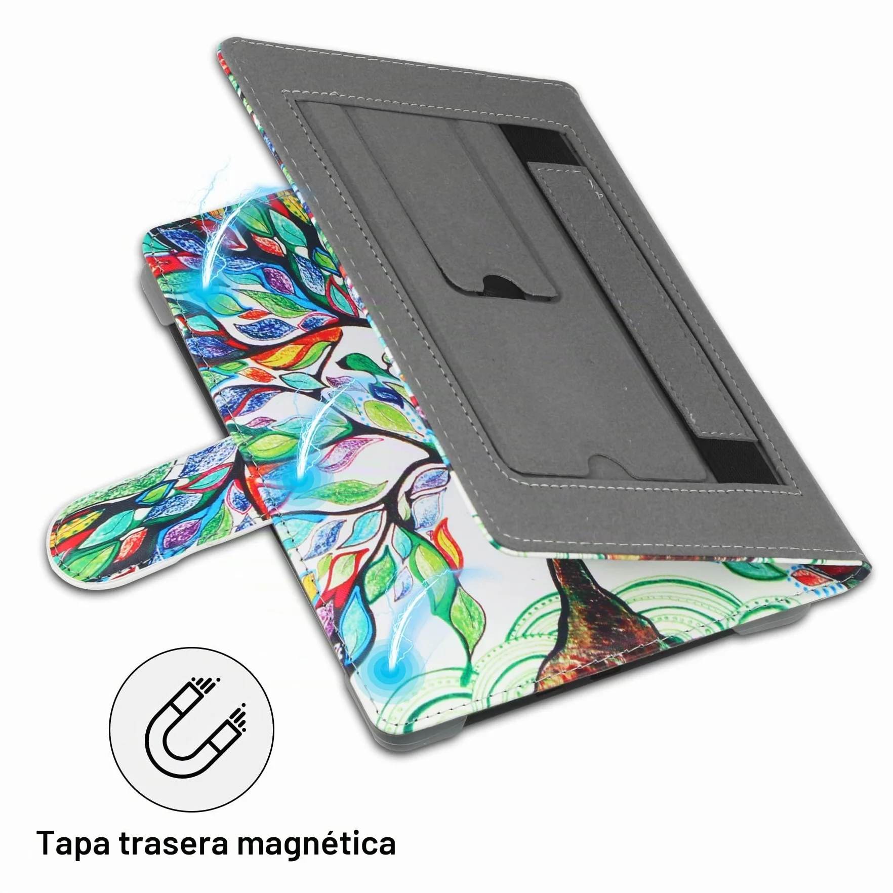 Funda Universal para E-Book Reader 6-6,8" Pocketbook/Tolino/Sony/Kindle Paperwhite/Kobo Clara HD/2E