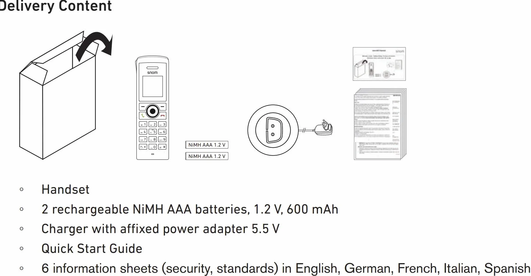 Snom M25 Office Handset