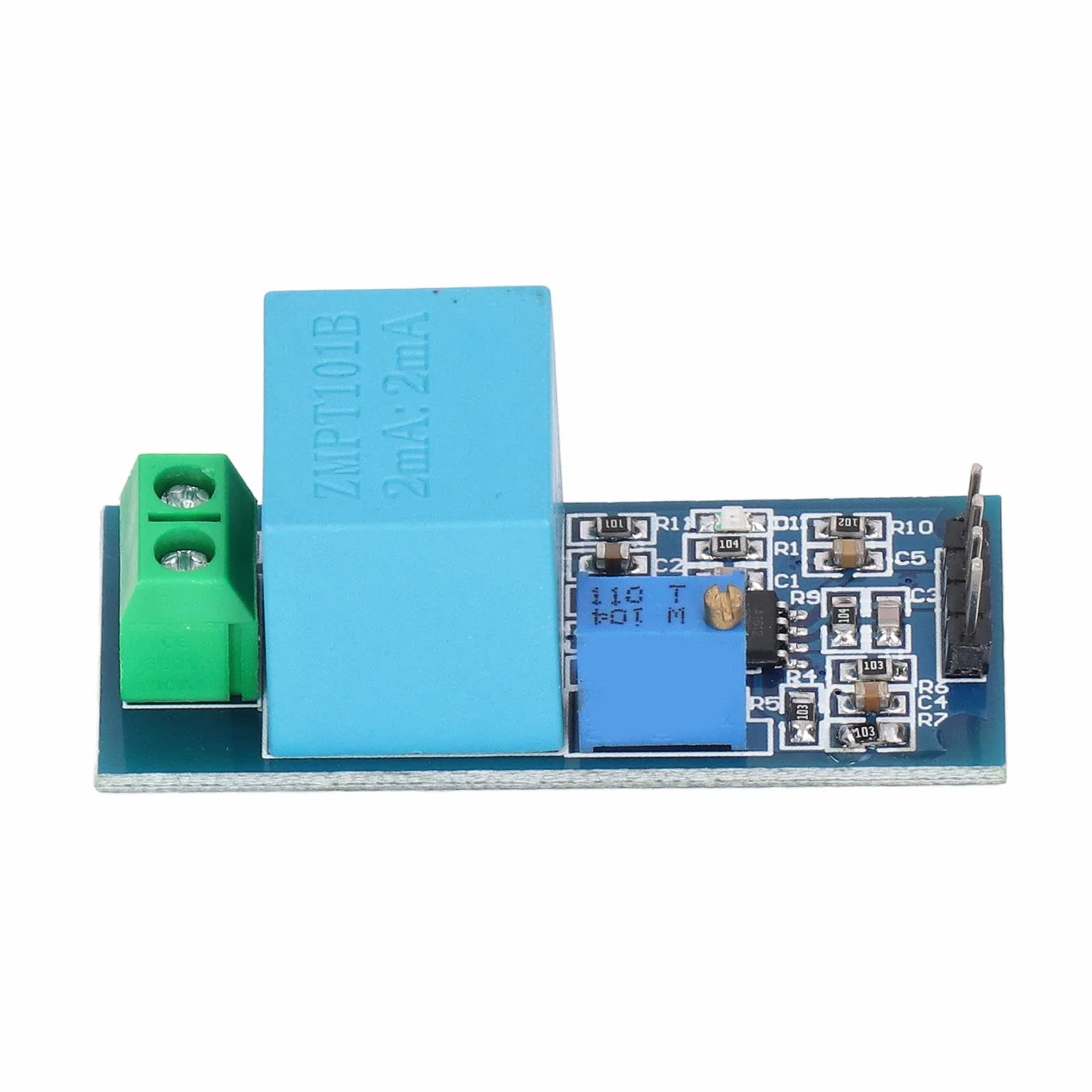 Módulo De Transformador De Voltaje Placa De Sensor De Voltaje De Salida De CA Monofásica Activa ZMPT101B
