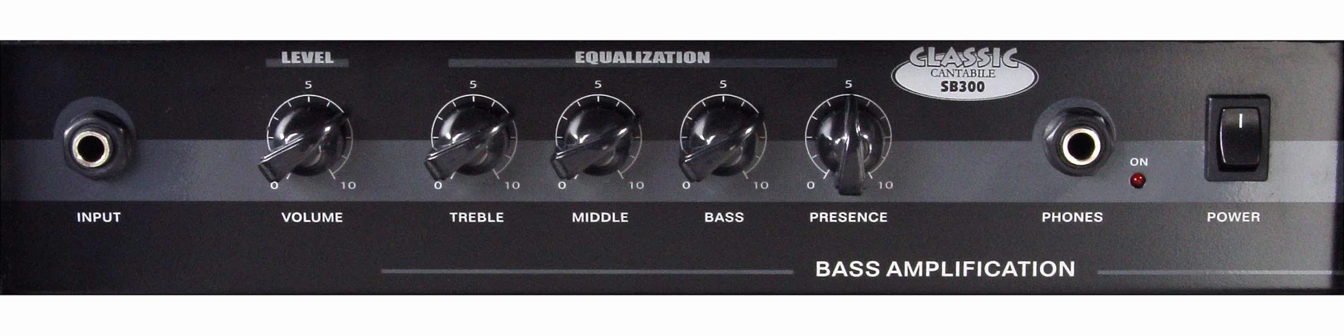 Classic Cantabile SB-300 Basscombo (Amplificador con 60 vatios, Altavoz de 10", Ecualizador de 4 Bandas, Caja bassreflex)