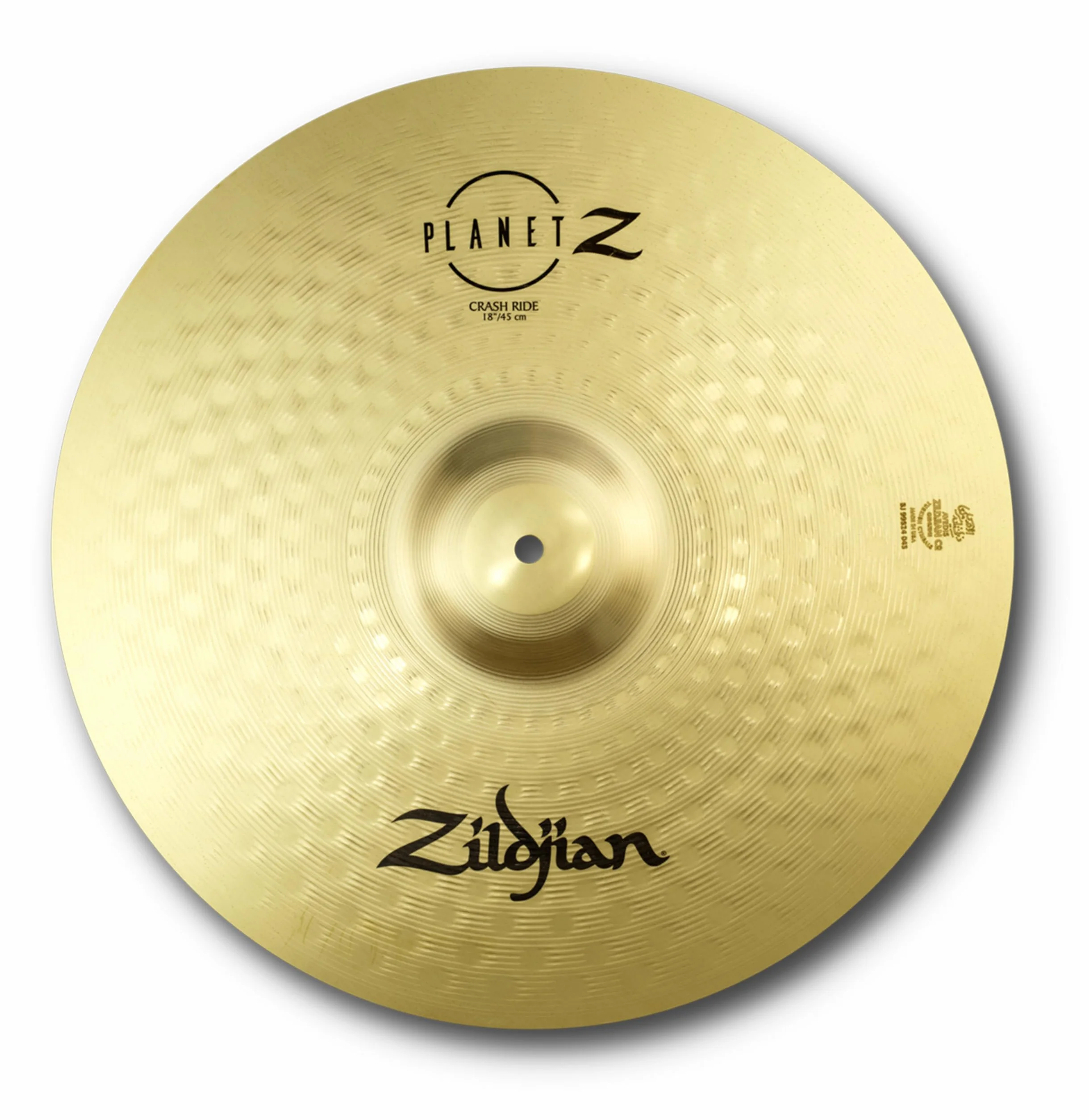 Zildjian ZP18CR Planet Z Series - Platillo de conducción tipo Ride - 18",Nuevo Modelo