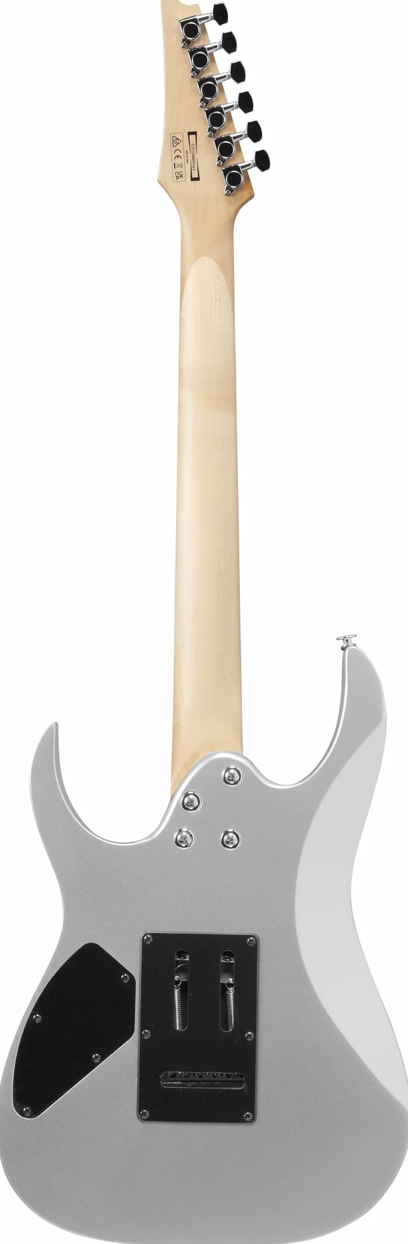 Ibanez GRG - 170DX - SV - Guitarra eléctrica de 6 cuerdas, diestros, color plateado, sin funda