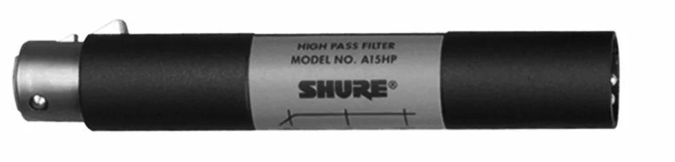 Shure A15HP Filtro de paso alto
