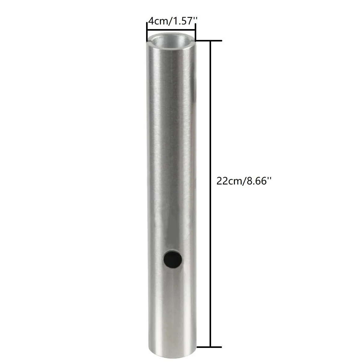 Tubo Wah de aluminio con mazo batidor de instrumentos de percusión Wah, juego de sonidos