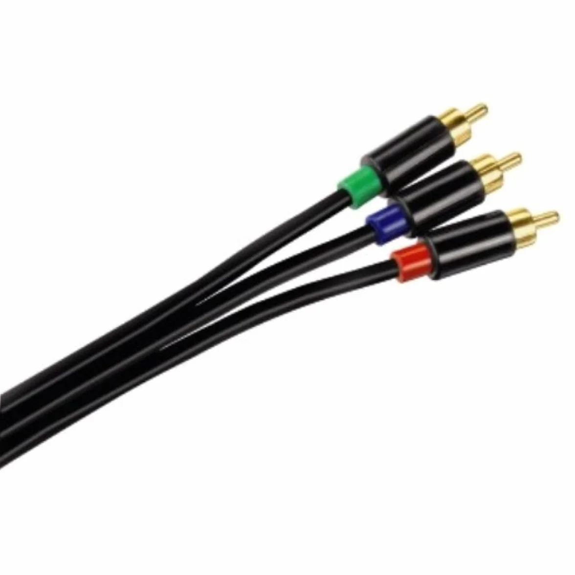 Hama 00079916 componente (YPbPr) cable de vídeo 3 m 3 x RCA Negro - Componentes (ypbpr) cables de vídeo (3 m, 3 x RCA, Oro, Negro, Macho/Hembra)