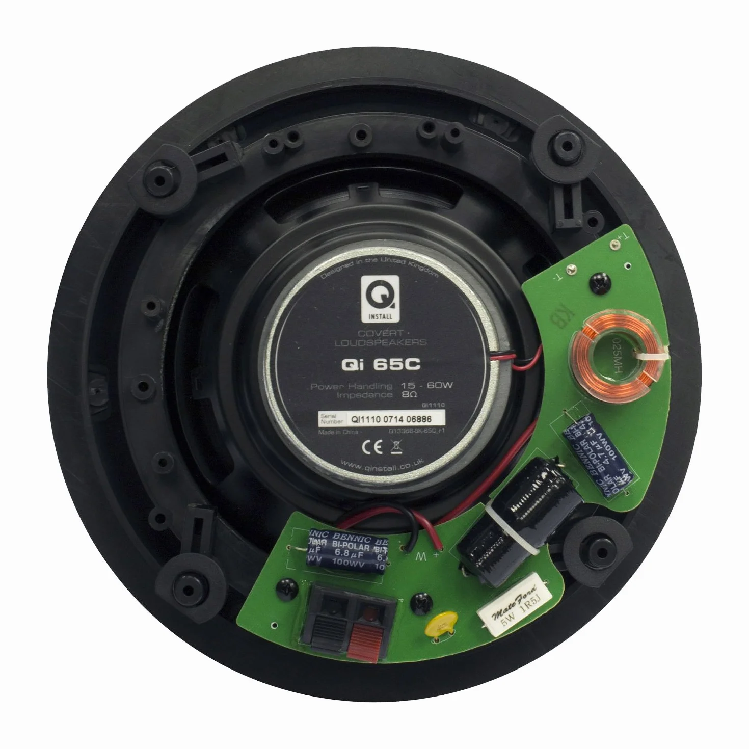 Q Acoustics Q Instalar qi65 C Profesional Altavoces de Techo (par) – 8 Ohmios