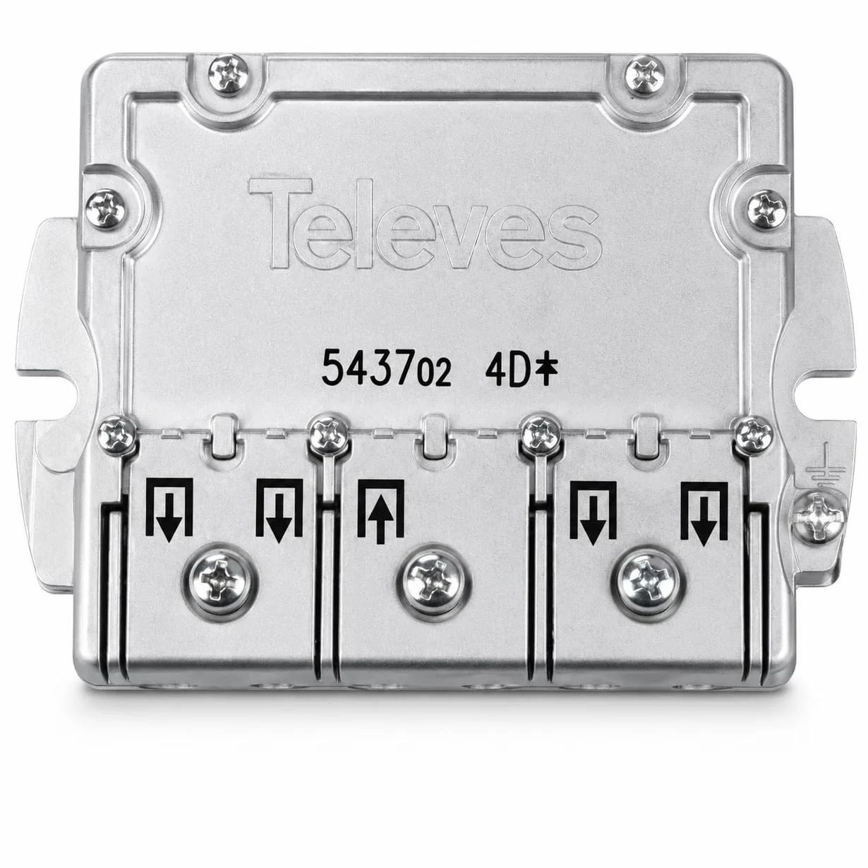 Repartidor coaxial Splitter 4 salidas 5-2400MHz easyF CABLEPELADO