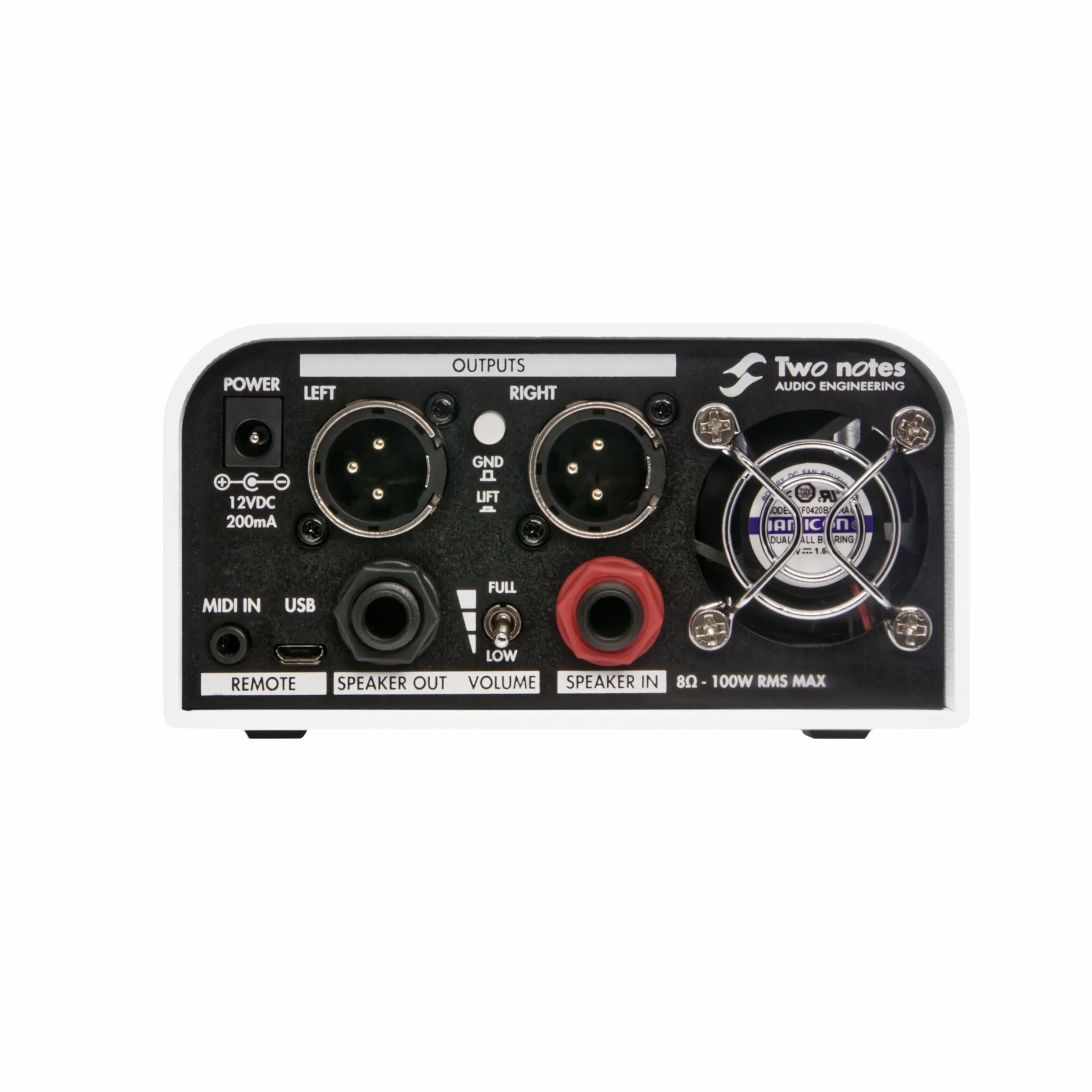 Two Notes - Torpedo Captor X - Caja de Carga, atenuador, simulador, Cargador IR y estéreo Expander