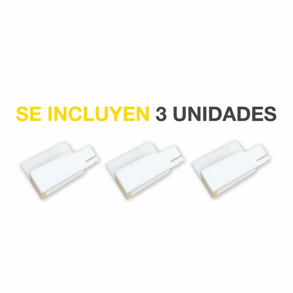 Soporte Sujeción Telepeaje Via-T Cristal Coche Camion 3 Unidades