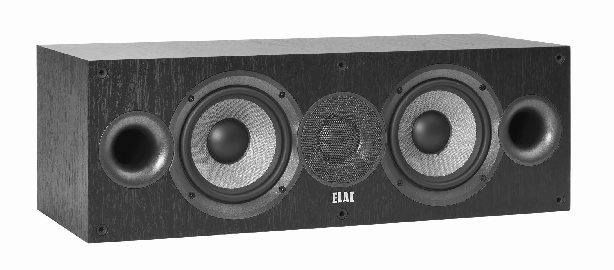 ELAC DEBUT C5.2 - Altavoz central, color negro