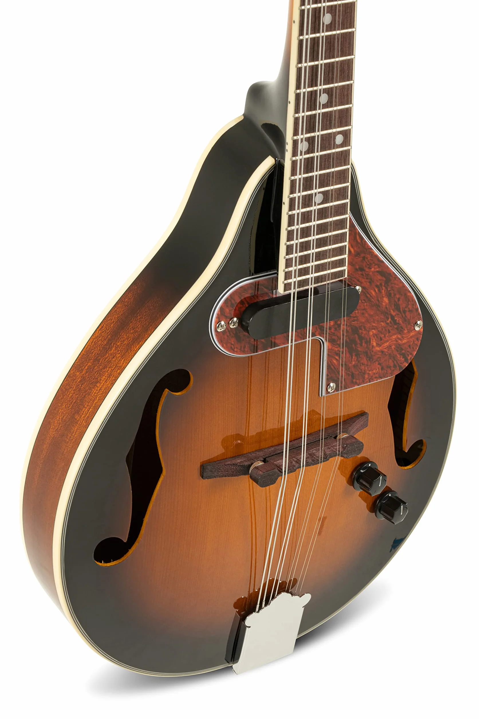 GEWA Mandolina electroacústica A-1 Select - Tapa de abeto - Fondo/aros de caoba - Pastilla con control de volumen y tono - Incl. estuche premium - Acabado brillo Vintage Sunburst