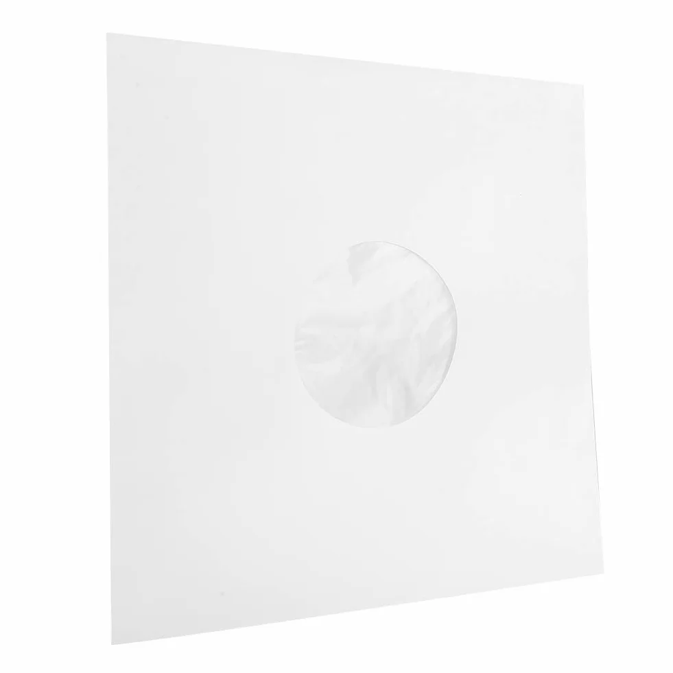 20Pcs Estuche protector para discos de vinilo Estuche protector para reproductor de CD antiestático Materiales de protección ambiental fuertes y duraderos, resistentes y no tóxicos para discos