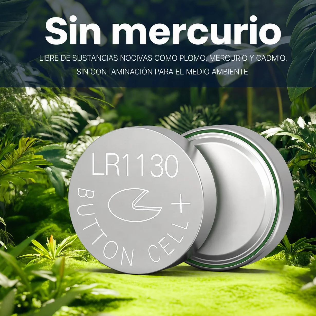 Pilas de Botón Alcalinas PKCELL LR1130 AG10 1,5V 78mAh – Paquete de 20 Unidades para Libros de Música, Juguetes Educativos, Calculadoras, Termómetros