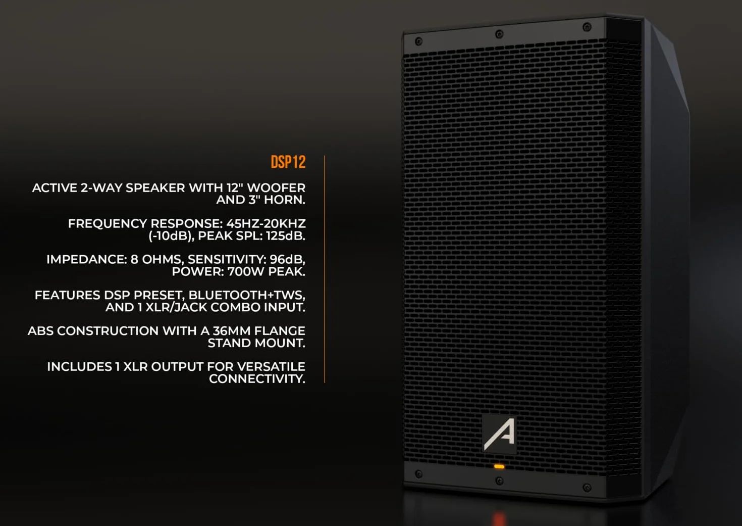 Audibax DSP12 Altavoz 12