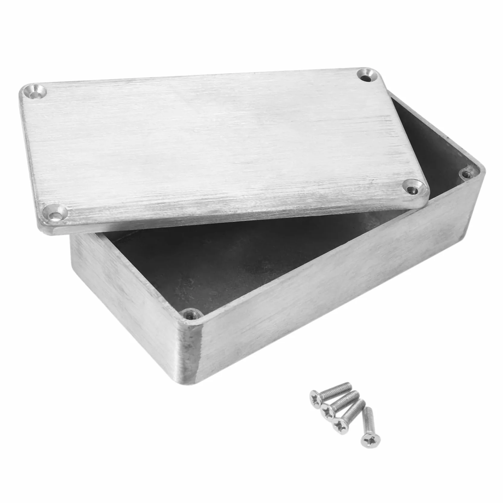 20 Piezas Pedal de Efectos de Guitarra Caja de Pedal de Aluminio para DIY Kit de Pedal de Guitarra 1590B
