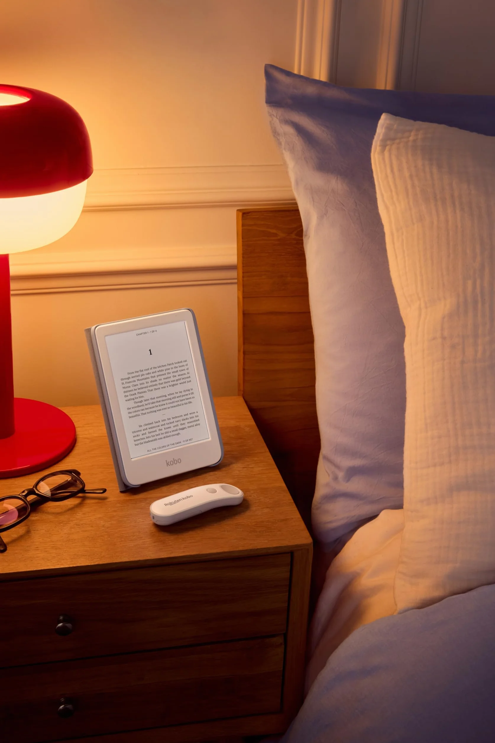Kobo Remote Pasa-páginas Bluetooth Negro Ergonómico Compatible eReaders