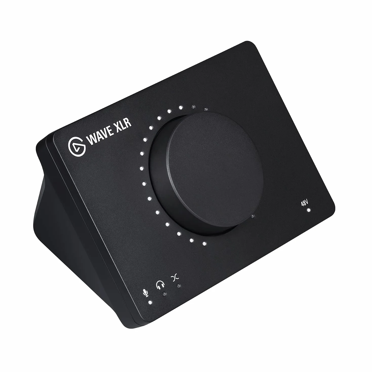 Elgato Wave XLR – interfaz para micrófono, XLR/USB-C, antisaturación, previo de 75 dB, alimentación phantom, monitorización directa, botón táctil de muteo, aplicación de mezcla digital Wave Link