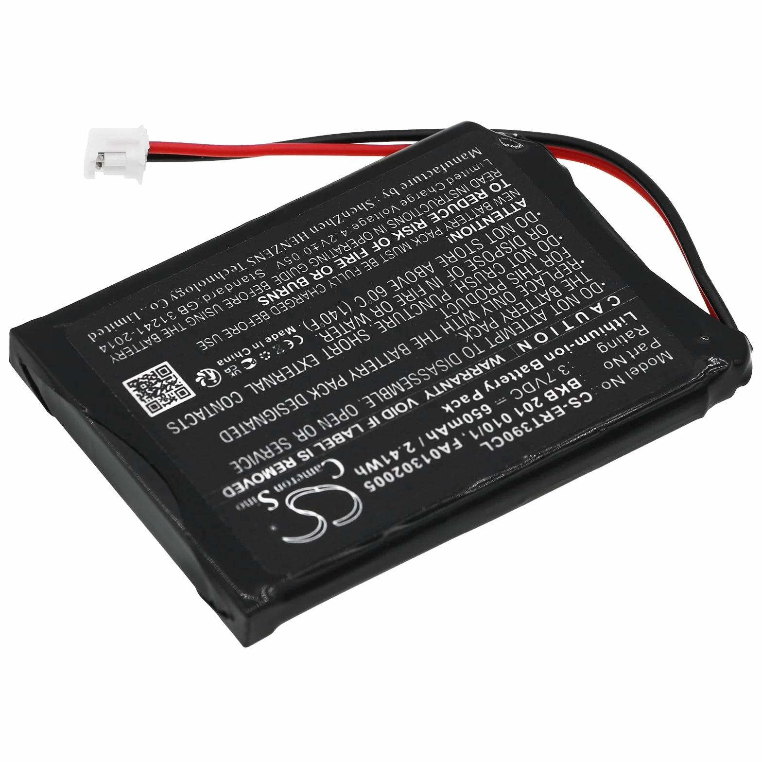 TECHTEK Batería 650mAh Compatible con Mitel 5602 5603 5613 5614 Aastra 660177 Ascom 9D41 D41 D43 i63 Talker
