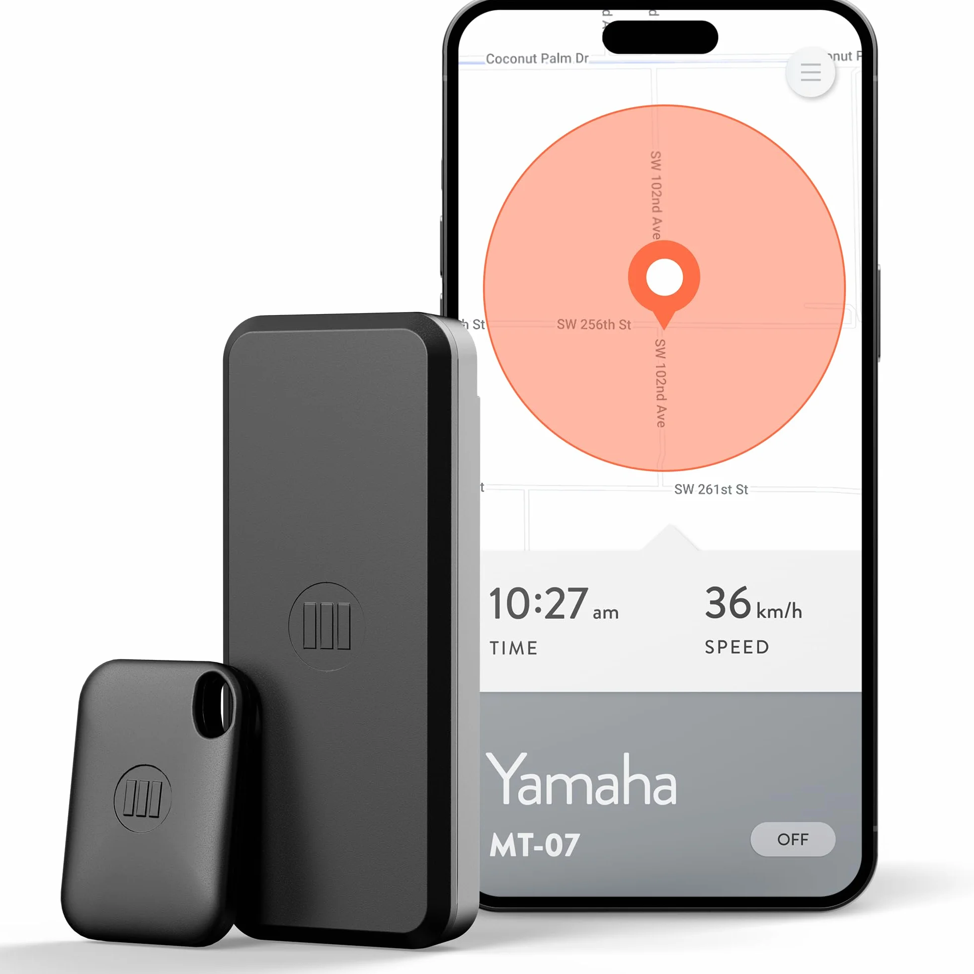 Monimoto 9 Antirrobo GPS y Alarma Tracker - Instalación DIY, Sin Cableado, Impermeable, Cobertura Global - para Vehículos, Motos, Coches, Bicicletas, ATVs, Motores de Barcos, Caravanas