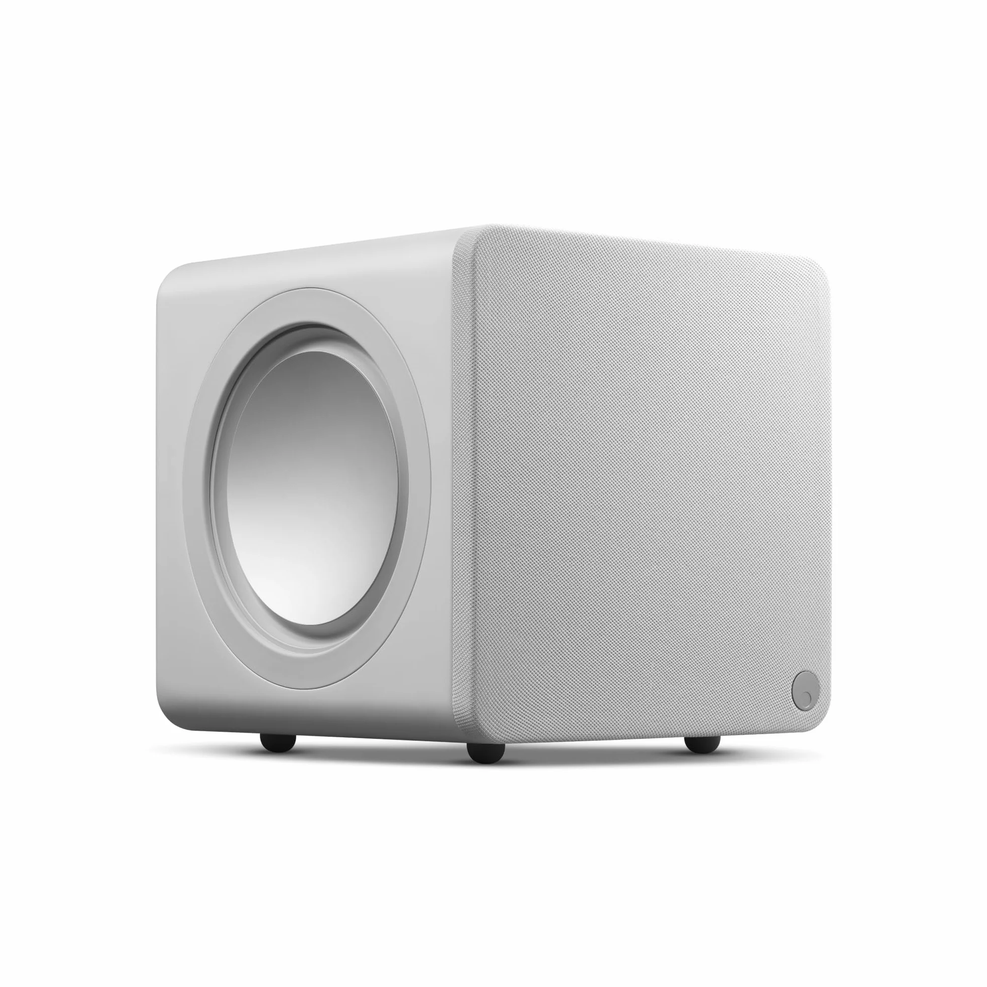 Cambridge Audio MSX Sub 200 - Subwoofer Activo 200W Compacto Altavoz HiFi Graves con Doble Driver, Ajuste Frecuencia & Fase, Cine en Casa & Sistemas Estéreo – Blanco