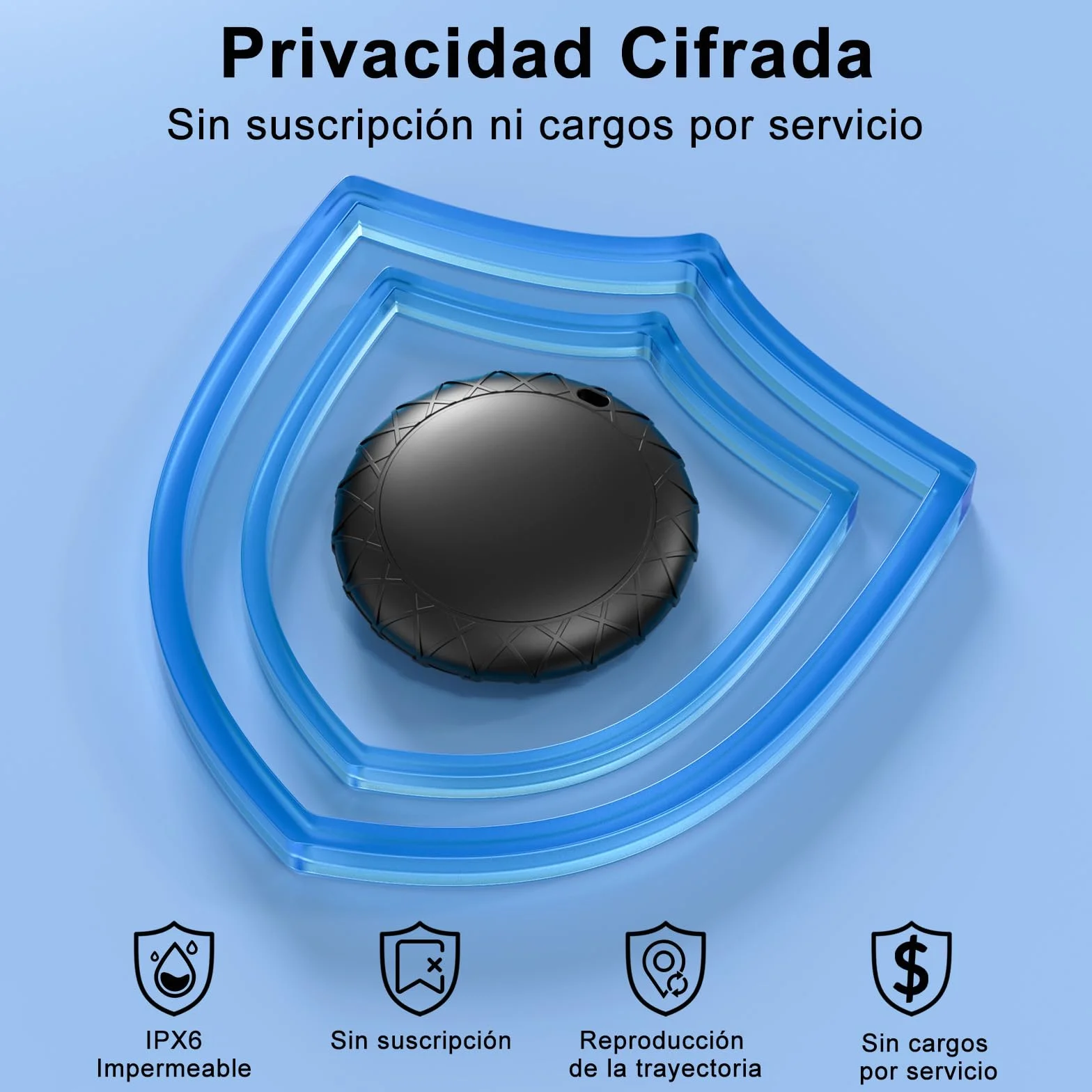 GPS Coche localizador, Localizador GPS para Coche Compatible con Android e iOS, Seguimiento en Tiempo Real para vehículo,Sin Suscripción, para niños, Cartera y Mascotas, Racker rastreador Oculto