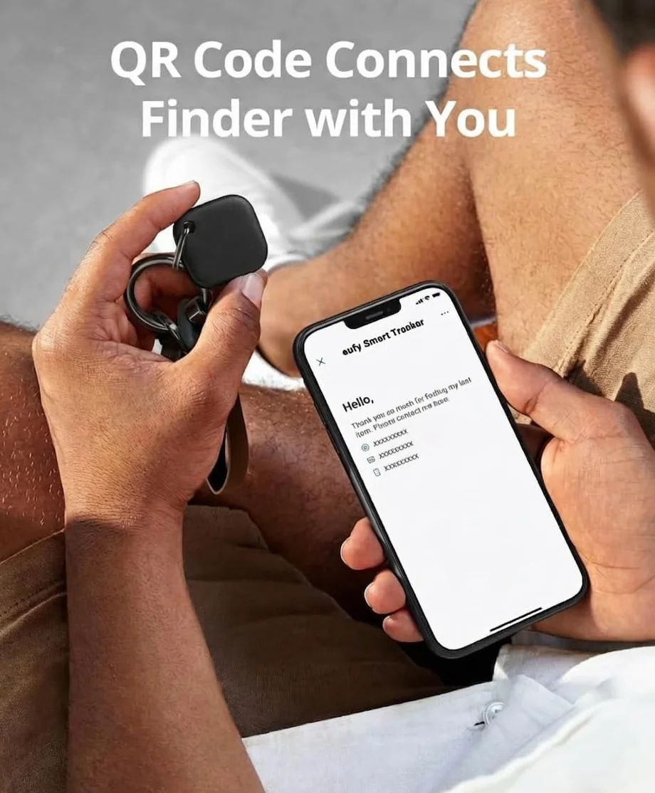 eufy Security SmartTrack Link Bluetooth Item Finder and Key Finder, Works with Apple Find My (iOS Only), Find Your Remote, Luggage, Phone, and More, Water Resistant (Android Not Supported),2 Pack
