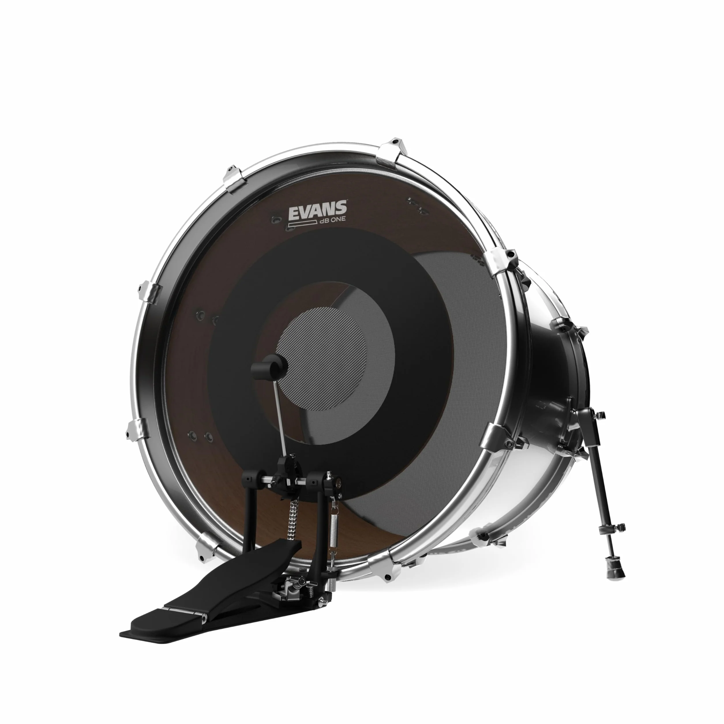 Evans dB One - Parches para bombo de batería, reducen el volumen, tonos equilibrados y fieles, 51 cm