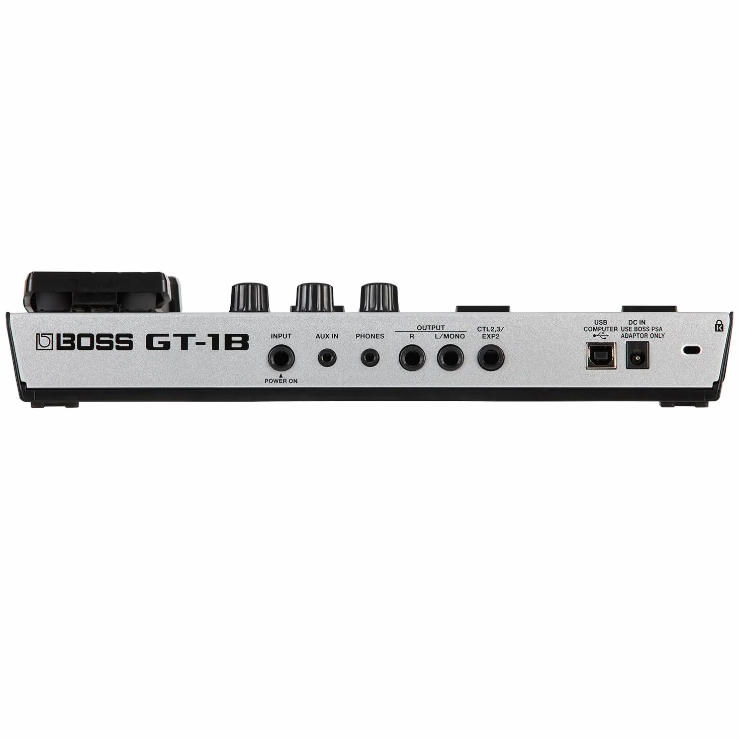 Boss GT-1B - Dispositivo móvil de efectos múltiples para bajos y cable jack keepdrum