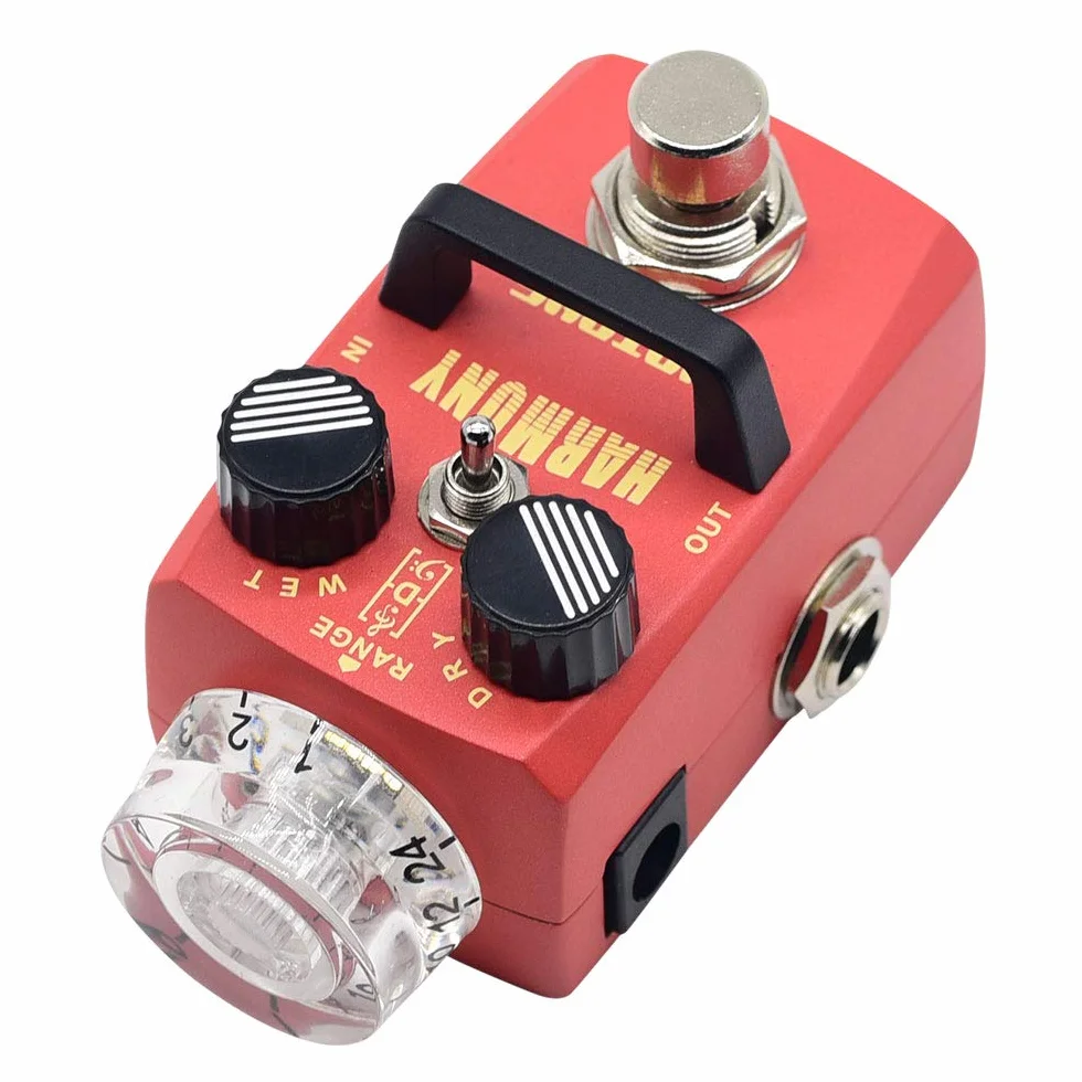 Hotone Skyline Harmony Digital Polyphonic Pitch Shift Shifting Organ 12-String Detune Guitar Pedal de efectos para Guitarra y Bajo