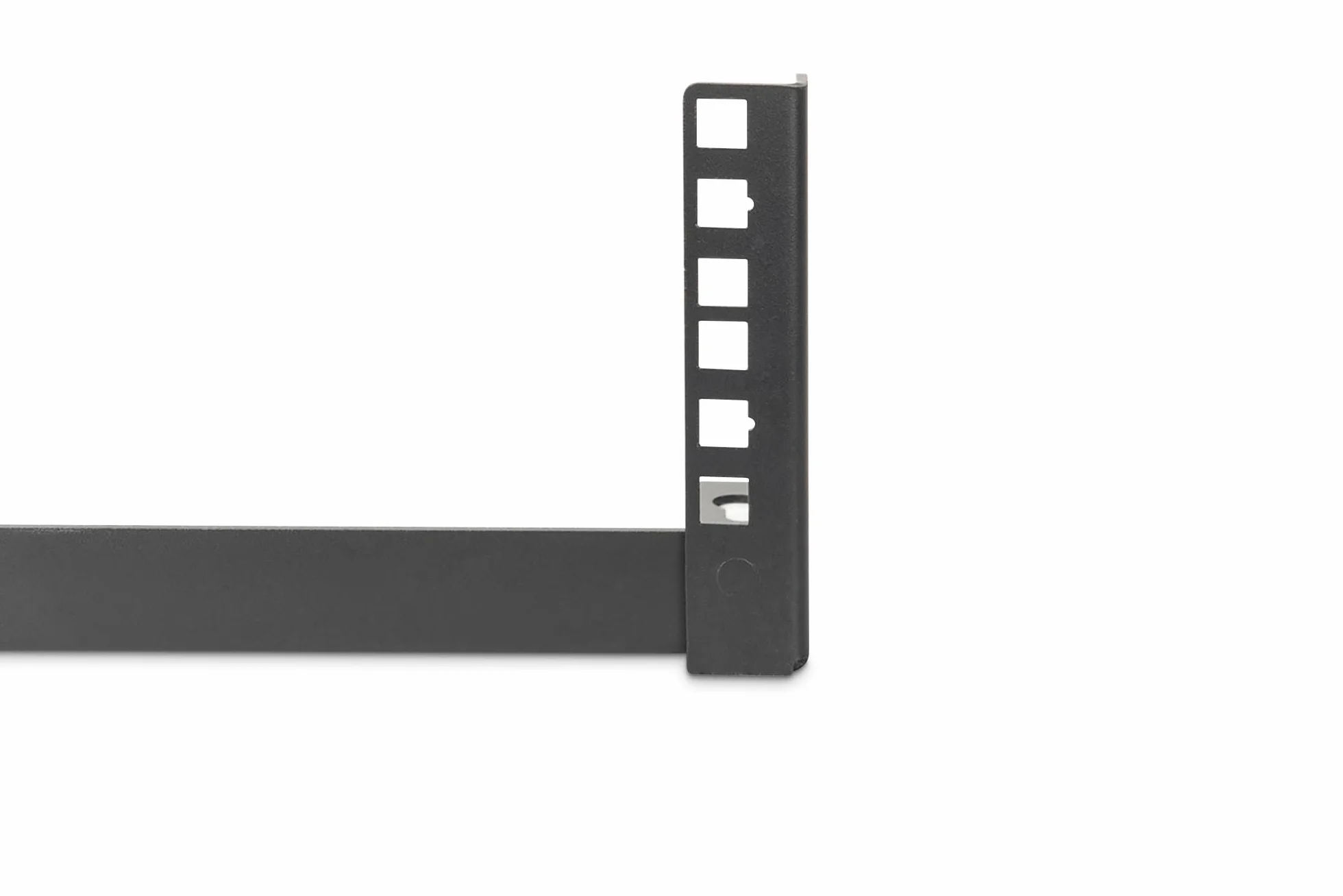 DIGITUS DN-48003 – Marco de 19 Pulgadas – 2U – Marco Universal para Equipos de 19 Pulgadas – Montaje Vertical en Pared – Sin Montar – para Accesorios de Audio y vídeo – 105 x 504 x 151 mm – Negro