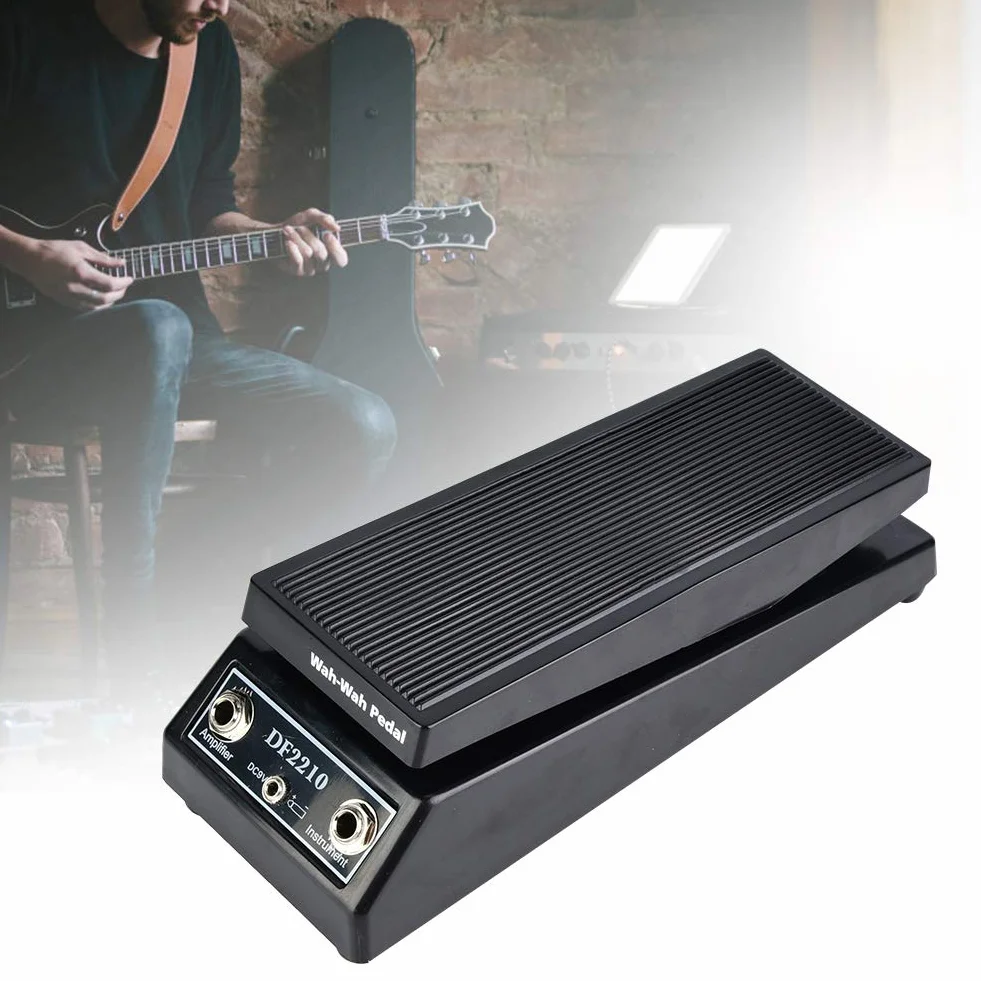 Wah Pedal para Guitarra, wah Pedal, Pedal de Efecto de Guitarra Multi wah, Banda para DJ