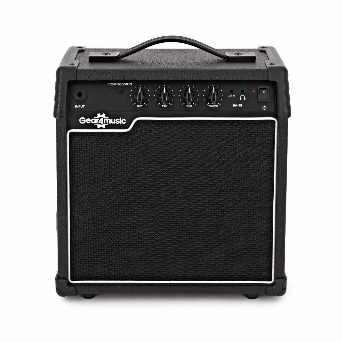 Set de Bajo LA + Amplificador de 15 W, Rosa