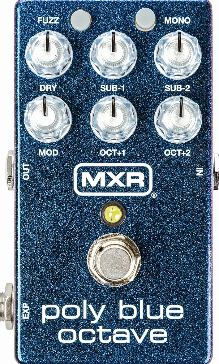 JIM DUNLOP MXR - M306 - Pedal de efectos Poly Blue Octave