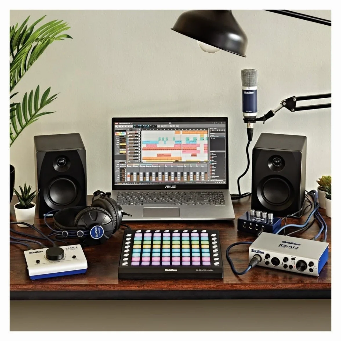 Interfaz de audio USB SubZero AI2-2 entradas XLR/TRS 24 bits / 96 kHz