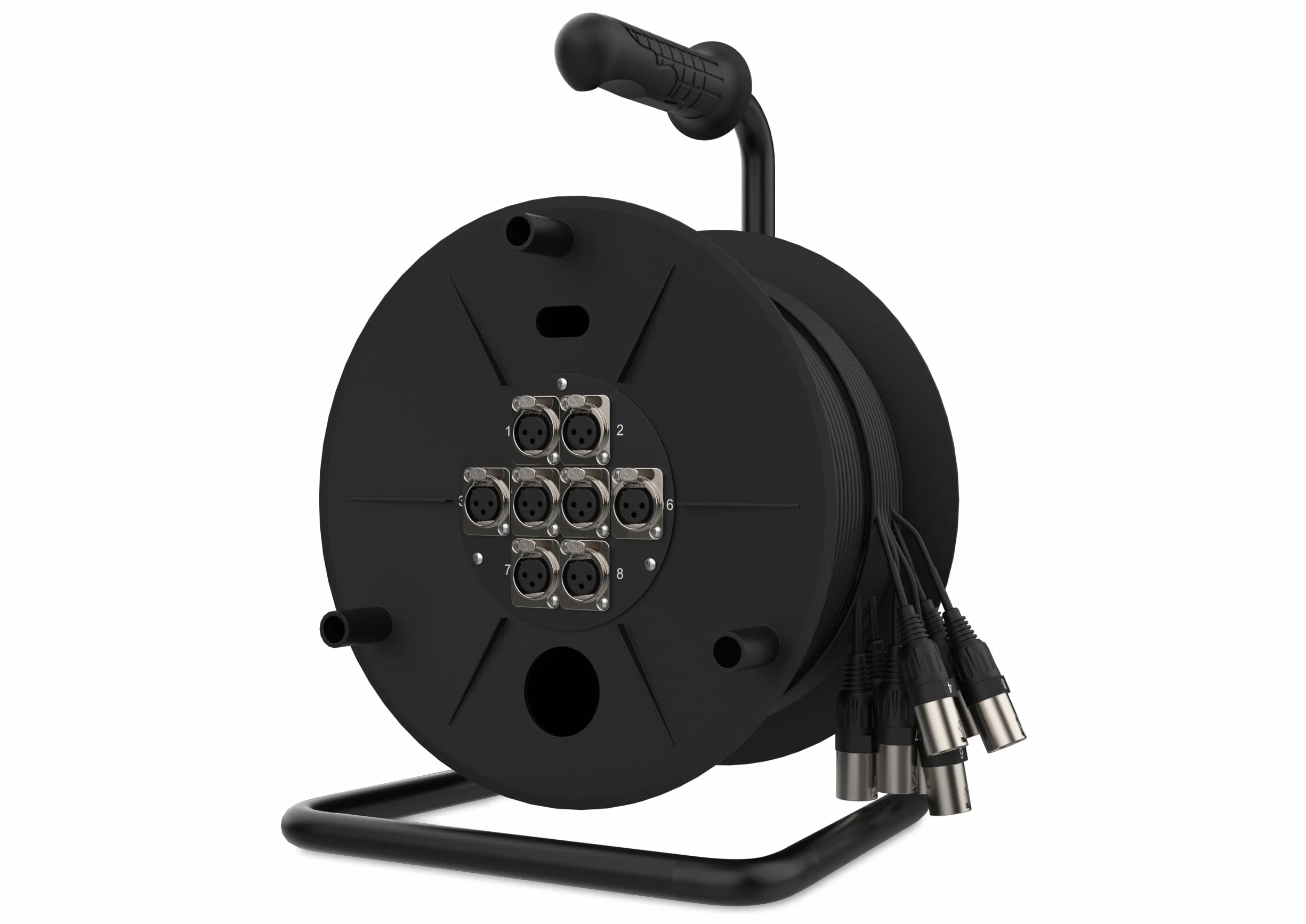Audibax MC XLR 88-15M Drum Carrete Escenario 8 XLR