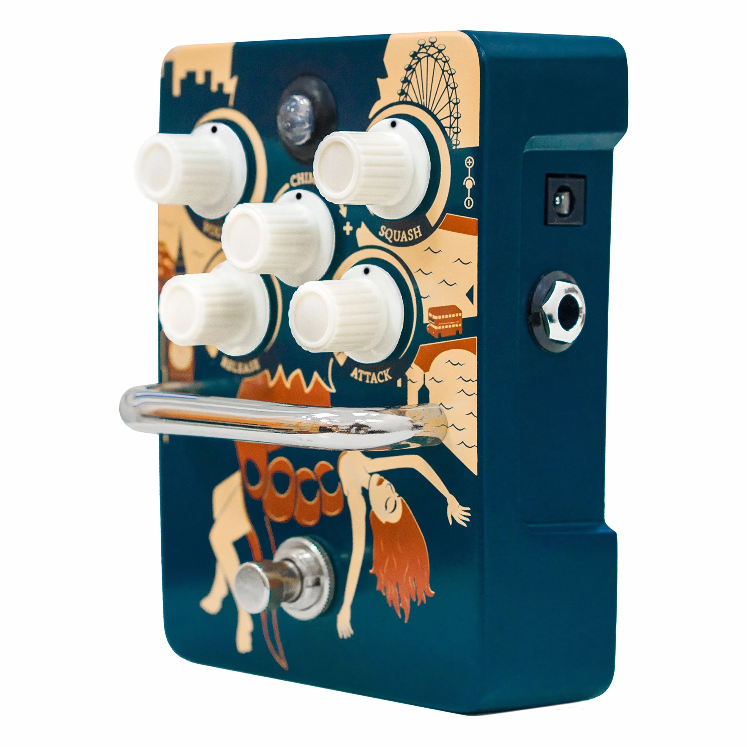 Orange Kongpressor - Pedal de efectos de compresión para guitarra analógica clase A
