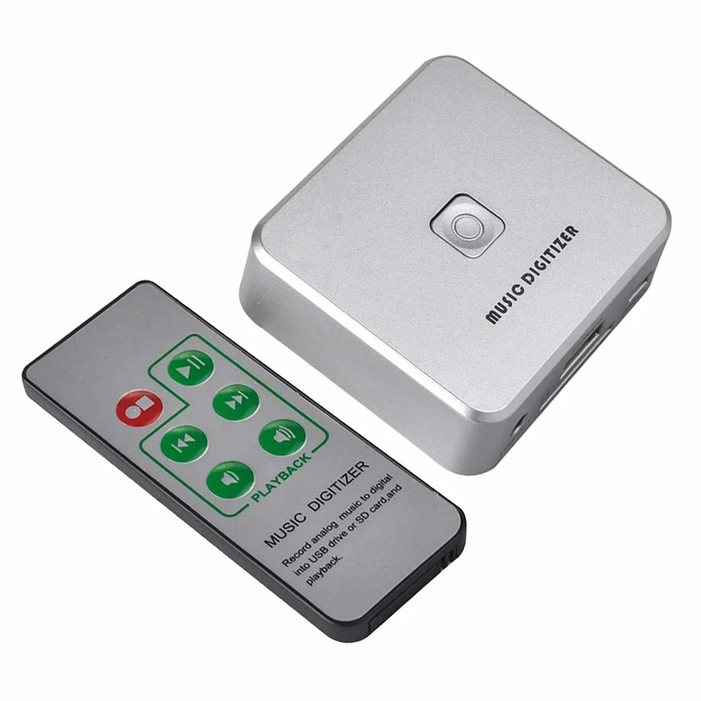 non-brand Music Digitizer 3.5mm RCA Audio Captura Adaptador Grabadora MP3 USB Flash Drive