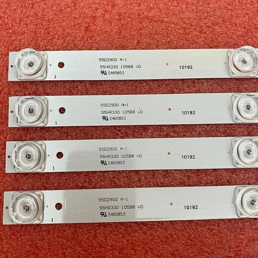 Tira de retroiluminación LED (8) Compatible Fit For Thomson 55UC6306, 55UC6316, 55UC6426, 55UC6326, 55UC6406 y 55D2900